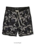 abstrato preto calção de cruzeiro homens Vuori 68NJ8J772 roupas