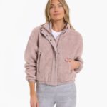 âmbar jaqueta sherpa aconchegante mulheres Vuori 68NJ8J143 roupas