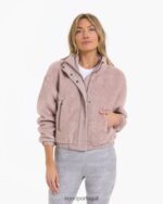 âmbar jaqueta sherpa aconchegante mulheres Vuori 68NJ8J143 roupas