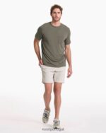 areia da praia otimista curto homens Vuori 68NJ8J701 roupas - Image 5