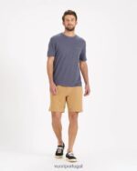 azul a camiseta de ascensão homens Vuori 68NJ8J509 roupas - Image 4