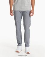 azul claro calça de mira homens Vuori 68NJ8J842 roupas - Image 2