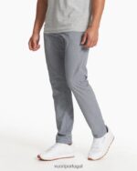 azul claro calça de mira homens Vuori 68NJ8J842 roupas - Image 4