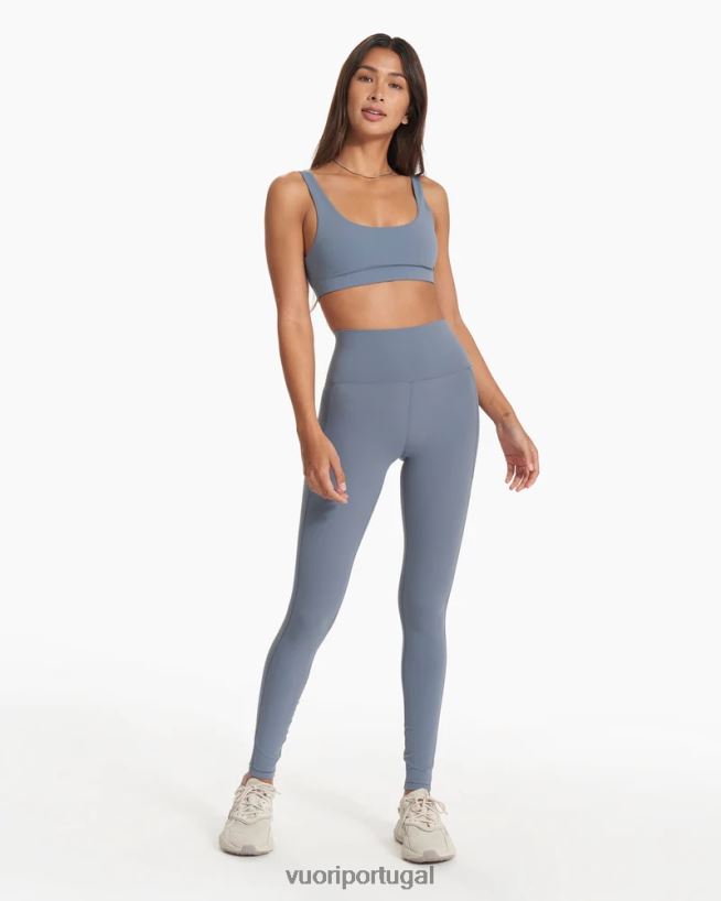 azul claro legging Studio Pocket longa mulheres Vuori 68NJ8J255 roupas - Image 4