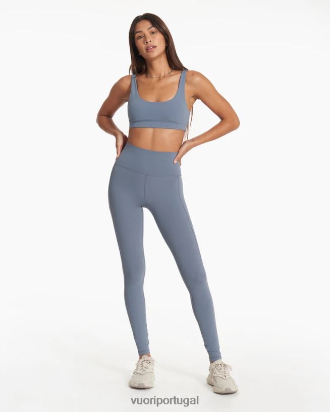 azul claro legging Studio Pocket longa mulheres Vuori 68NJ8J255 roupas - Image 5