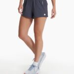 azul traço curto mulheres Vuori 68NJ8J206 roupas