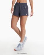 azul traço curto mulheres Vuori 68NJ8J206 roupas