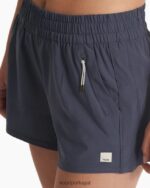 azul traço curto mulheres Vuori 68NJ8J206 roupas - Image 3