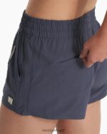 azul traço curto mulheres Vuori 68NJ8J206 roupas - Image 6