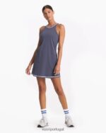 azul vestido de vôlei mulheres Vuori 68NJ8J353 roupas - Image 2