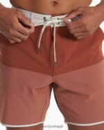 bloco de textura de linho escuro calção de cruzeiro homens Vuori 68NJ8J773 roupas - Image 6