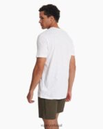 branco a camiseta de ascensão homens Vuori 68NJ8J484 roupas - Image 4