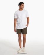 branco a camiseta de ascensão homens Vuori 68NJ8J484 roupas - Image 5