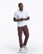 branco ás pólo homens Vuori 68NJ8J521 roupas - Image 5