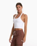 branco cabresto de simplicidade mulheres Vuori 68NJ8J36 roupas - Image 2