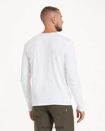 branco camiseta de manga longa homens Vuori 68NJ8J574 roupas - Image 4