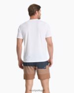 branco camiseta tecnológica atual homens Vuori 68NJ8J478 roupas - Image 3
