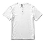 branco manga curta sempre henley homens Vuori 68NJ8J527 roupas