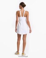 branco vestido de vôlei mulheres Vuori 68NJ8J352 roupas - Image 4