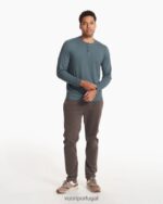 cacau calça otimista homens Vuori 68NJ8J863 roupas - Image 5