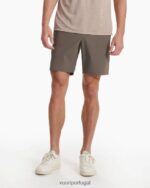 cacau frota curta homens Vuori 68NJ8J656 roupas - Image 2