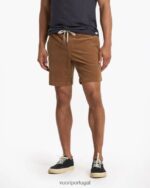 camelo otimista curto homens Vuori 68NJ8J702 roupas - Image 2