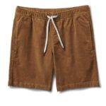 camelo otimista curto homens Vuori 68NJ8J702 roupas