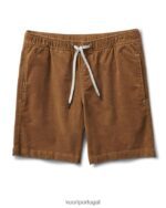 camelo otimista curto homens Vuori 68NJ8J702 roupas