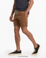 camelo otimista curto homens Vuori 68NJ8J702 roupas - Image 3