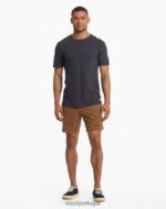 camelo otimista curto homens Vuori 68NJ8J702 roupas - Image 5
