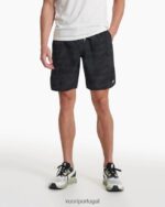 camuflagem preta bancos curtos homens Vuori 68NJ8J653 roupas - Image 2