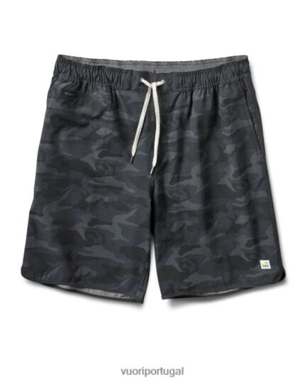 camuflagem preta bancos curtos homens Vuori 68NJ8J653 roupas