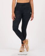 camuflagem preta legging diária mulheres Vuori 68NJ8J242 roupas
