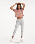 camuflagem urze pálida jogger de desempenho - longo mulheres Vuori 68NJ8J302 roupas - Image 3