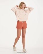 canela short ensolarado mulheres Vuori 68NJ8J226 roupas - Image 4