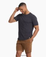 carvão a camiseta de ascensão homens Vuori 68NJ8J485 roupas - Image 3