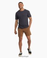 carvão a camiseta de ascensão homens Vuori 68NJ8J485 roupas - Image 5