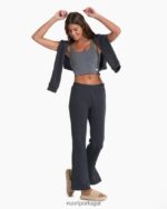 carvão calça sedona wideleg mulheres Vuori 68NJ8J342 roupas - Image 6