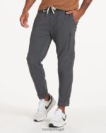 carvão calça técnica de alpinista homens Vuori 68NJ8J890 roupas - Image 2