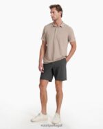 carvão frota curta homens Vuori 68NJ8J657 roupas - Image 5