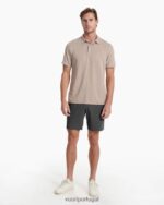 carvão frota curta homens Vuori 68NJ8J657 roupas - Image 6