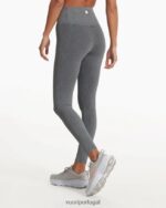 carvão lavado legging studio lavada mulheres Vuori 68NJ8J279 roupas - Image 3