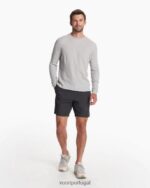carvão ripstop curto homens Vuori 68NJ8J705 roupas - Image 4