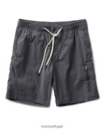 carvão short alpinista técnico homens Vuori 68NJ8J722 roupas