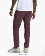 castanha calça meta homens Vuori 68NJ8J837 roupas - Image 4