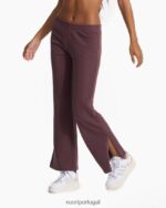 castanha calça sedona wideleg mulheres Vuori 68NJ8J341 roupas - Image 2