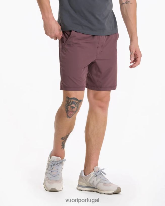 castanha core curto homens Vuori 68NJ8J732 roupas - Image 4
