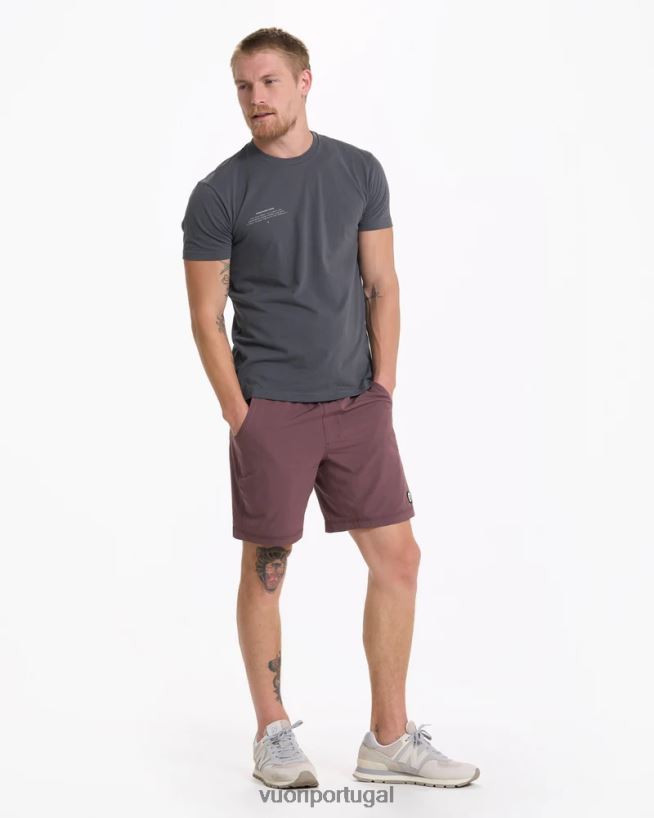 castanha core curto homens Vuori 68NJ8J732 roupas - Image 5