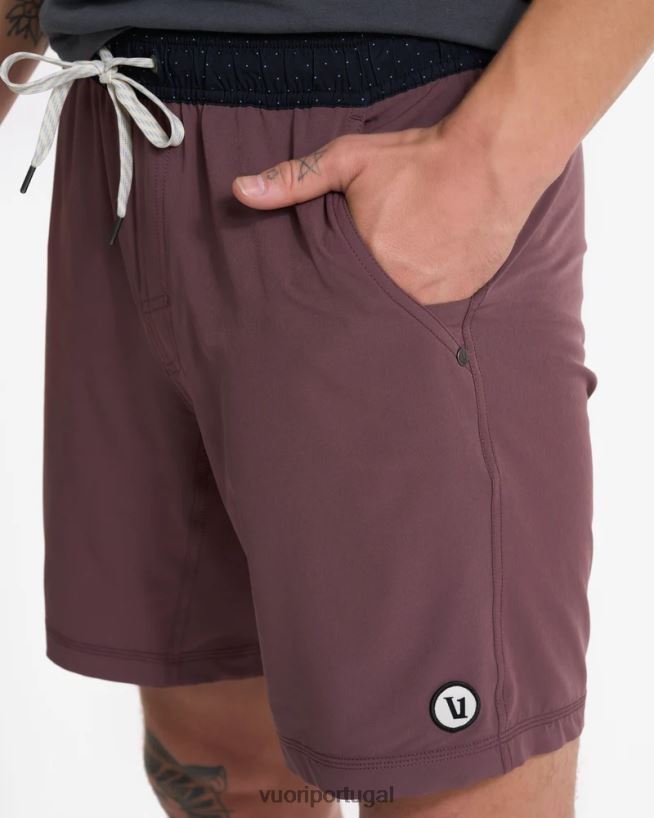 castanha core curto homens Vuori 68NJ8J732 roupas - Image 7