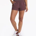 castanha traço curto mulheres Vuori 68NJ8J204 roupas